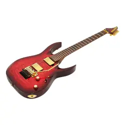 Solar AB1.6AFRQBR 6 Telli Elektro Gitar (Quilted Blood Red Burst Gloss) - 3