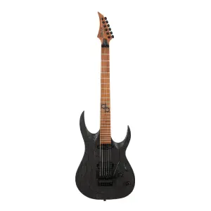 Solar AB1.6FR Black Blitz 6 Telli Floyd Rose Elektro Gitar - 1