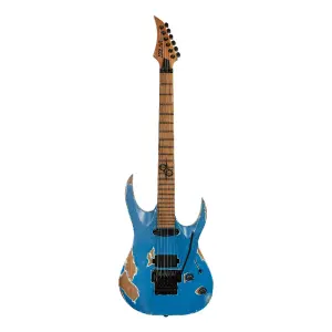 Solar AB1.6FRB Relik 6 Telli Floyd Rose Tremololu Elektro Gitar (Relik Blue Lacquer) - 1