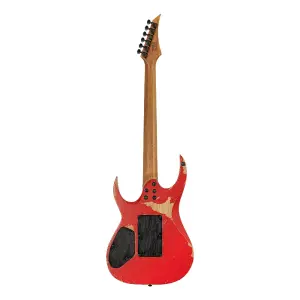 Solar AB1.6FRR Relik 6 Telli Floyd Rose Tremololu Elektro Gitar (Relik Red Lacquer) - 2
