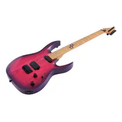 Solar AB1.6HTPB 6 Telli Elektro Gitar (Trans Purple Burst Matte) - 3
