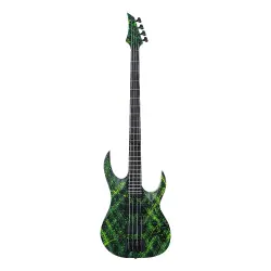Solar AB2.4CLN Canibalismo 4 Telli Bas Gitar (Black Lemon Neon Canibalismo) - 1