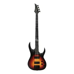 Solar AB2.4TBOP 4 Telli Bas Gitar (Tri Burst Open Pore Matte) - 1