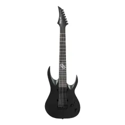 Solar AB2.7C MKII 7 Telli Elektro Gitar (Carbon Black Matte) - 1