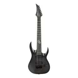 Solar AB2.7ET FBB 7 Telli Elektro Gitar (Flame Black Burst Matte) - 1