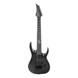 Solar AB2.7ET FBB 7 Telli Elektro Gitar (Flame Black Burst Matte) - 1
