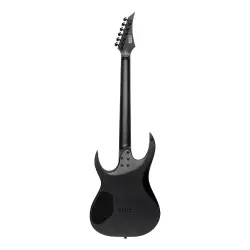 Solar AB6H Svart 6 Telli Elektro Gitar (Black on Black) - 2