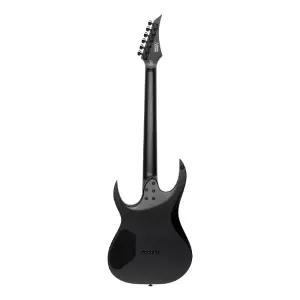 Solar AB6H Svart 6 Telli Elektro Gitar (Black on Black) - 2