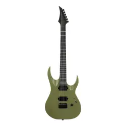Solar AB6HG 6 Telli Elektro Gitar (Green Satin) - 1