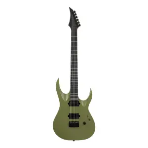 Solar AB6HG 6 Telli Elektro Gitar (Green Satin) - 1