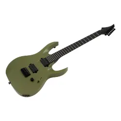 Solar AB6HG 6 Telli Elektro Gitar (Green Satin) - 3