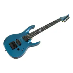 Solar AB7CBM 7 Telli Elektro Gitar (Metallic Charcoal Blue) - 3