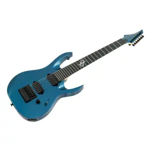 Solar AB7CBM 7 Telli Elektro Gitar (Metallic Charcoal Blue) - 3