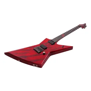 Solar E1.6 6 Telli Elektro Gitar (Canibalismo Red Distressed) - 3