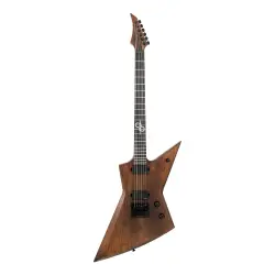 Solar E1.6AAN-27 6 Telli Bariton Elektro Gitar (Aged Natural Matte) - 1