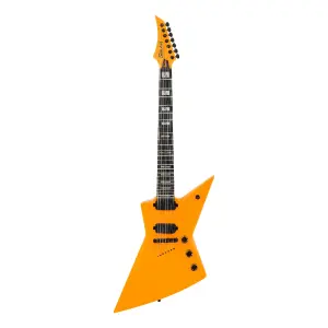 Solar E1.7Priestess+ 7 Telli Elektro Gitar (Orange Neon Matte) - 1