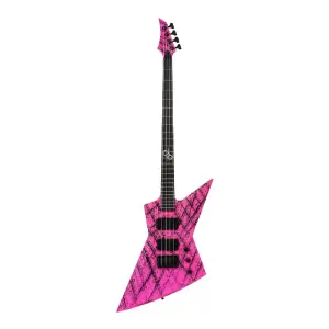 Solar E2.4PN Canibalismo 4 Telli Bas Gitar (Pink Neon Matte) - 1