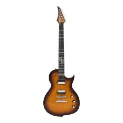 Solar GC1.6NC Classic 6 Telli Elektro Gitar (Flame Tobacco Burst Gloss) - 1