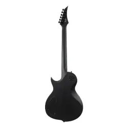 Solar GC1.6T-RSB 6 Telli Elektro Gitar (Black on Black Racing Stripes) - 2