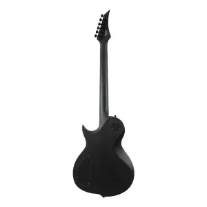 Solar GC1.6T-RSB 6 Telli Elektro Gitar (Black on Black Racing Stripes) - 2