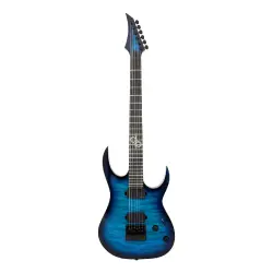 Solar S1.6AQOB 6 Telli Elektro Gitar (Quilted Ocean Blue Burst) - SOLAR GUITARS
