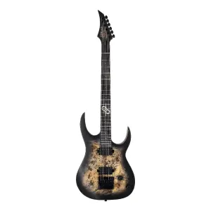 Solar S1.6PB-27 Baritone 6 Telli Elektro Gitar (Poplar Burst Matte) - 1