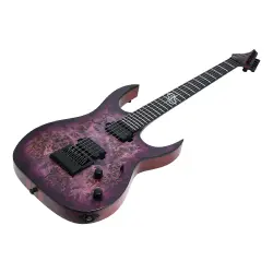 Solar S1.6PP 6 Telli Elektro Gitar (Poplar Purple Burst Matte) - 3