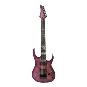Solar S1.7APP 7 Telli Elektro Gitar (Poplar Purple Burst Matte) - 1