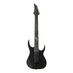 Solar S1.7C+ 7 Telli Elektro Gitar (Carbon Black Matte) - 1