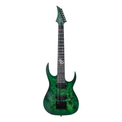Solar S1.7LB 7 Telli Elektro Gitar (Lime Burst Matte) - 1