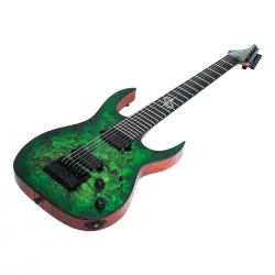 Solar S1.7LB 7 Telli Elektro Gitar (Lime Burst Matte) - 3