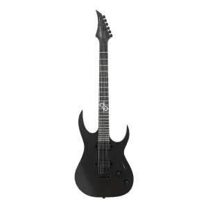 Solar S2.6C+ 6 Telli Elektro Gitar (Carbon Black Matte) - 1
