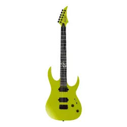 Solar SBR1.6HCLG+ 6 Telli Elektro Gitar (Candy Lime Green Metallic Gloss) - 1
