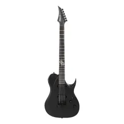 Solar T1.6BOP-27+ 6 Telli Bariton Elektro Gitar (Black Open Matte) - 1
