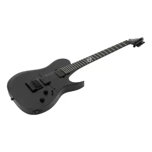 Solar T1.6BOP-27+ 6 Telli Bariton Elektro Gitar (Black Open Matte) - 3