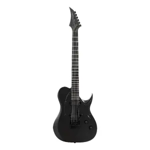 Solar T1.6Svart+ 6 Telli Elektro Gitar (Black Matte) - 1
