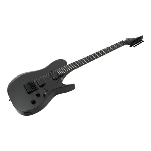 Solar T1.6Svart+ 6 Telli Elektro Gitar (Black Matte) - 3