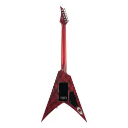 Solar V1.6 Canibalismo LH+ 6 Telli Solak Elektro Gitar (Blood Red Open Pore w/ Blood Splatter) - 2