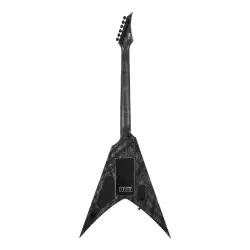 Solar V1.6ASvart Canibalismo 6 Telli Elektro Gitar (Black Open Pore Matte) - 2