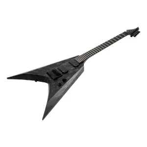 Solar V1.6ASvart Canibalismo 6 Telli Elektro Gitar (Black Open Pore Matte) - 3