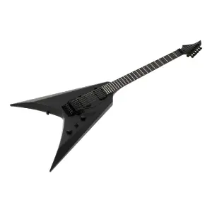 Solar V1.6FR Svart+ 6 Telli Elektro Gitar (Carbon Black Matte) - 3