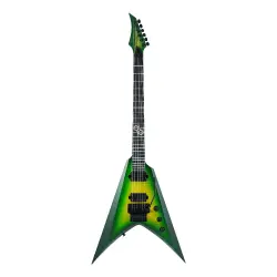 Solar V1.6FRLB 6 Telli Elektro Gitar (Flame Lime Burst Matte) - 1