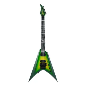 Solar V1.6FRLB 6 Telli Elektro Gitar (Flame Lime Burst Matte) - 1