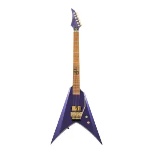 Solar V1.6MP Wolfmaster 6 Telli Elektro Gitar (Metallic Purple Gloss) - 1