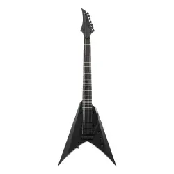 Solar V1.7FR SVART+ 7 Telli Elektro Gitar (Carbon Black Matte) - 1