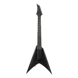 Solar V1.7SVART+ 7 Telli Elektro Gitar (Black Matte) - 1