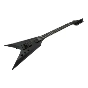 Solar V1.7SVART+ 7 Telli Elektro Gitar (Black Matte) - 3