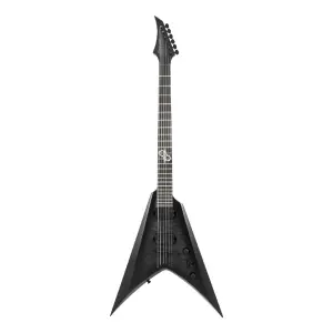 Solar V2.6FBB Baritone 6 Telli Elektro Gitar (Flame Black Burst Matte) - 1
