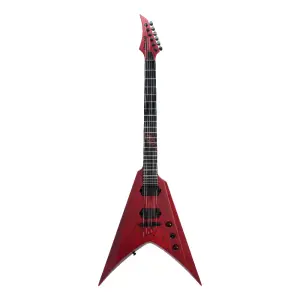 Solar V2.6TBR SK 6 Telli Elektro Gitar (Trans Blood Red Matte) - 1