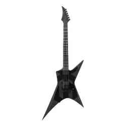 Solar X1.6Ola 6 Telli Elektro Gitar (Black on Black with Ola Logo) - 1